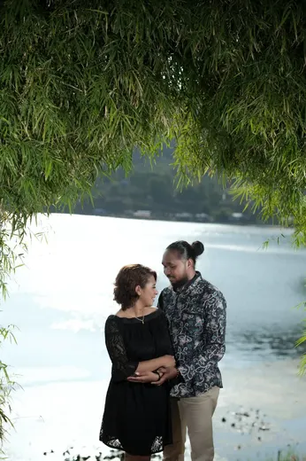 Pre-Wedding Ica & Erik — Tepi danau