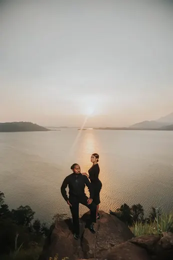 Pre-Wedding Ica & Erik — Golden hour